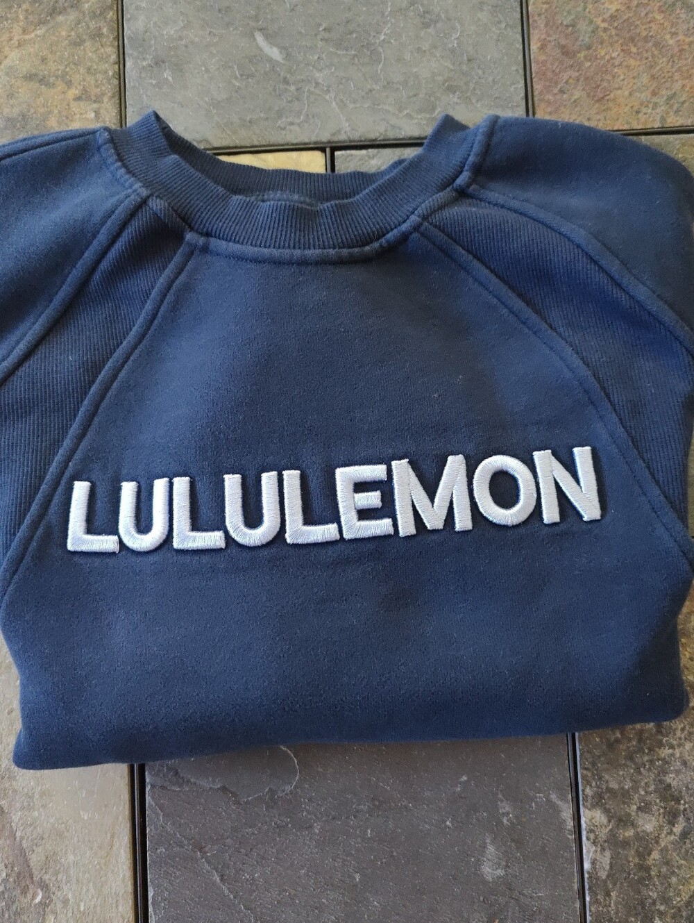 Lululemon Navy Scuba Crewneck Oversized - Picture 10 of 11